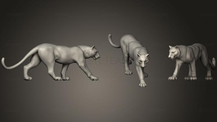 Статуэтки животных panther